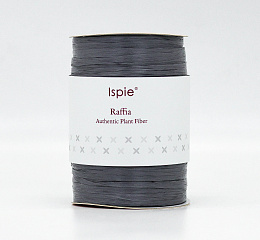 Ispie, Raffia, 100% вискоза, 250м/120гр, Charcoal(уголь)