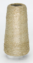 Siyue, Lurex Sequins, 50% па, 50% люрекс+ микропайетки, 1800м/50гр, Белое золото 2/1