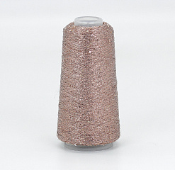 Siyue, Lurex Sequins, 50% па, 50% люрекс+ микропайетки, 1800м/50гр, Розовый перламутр 65/1