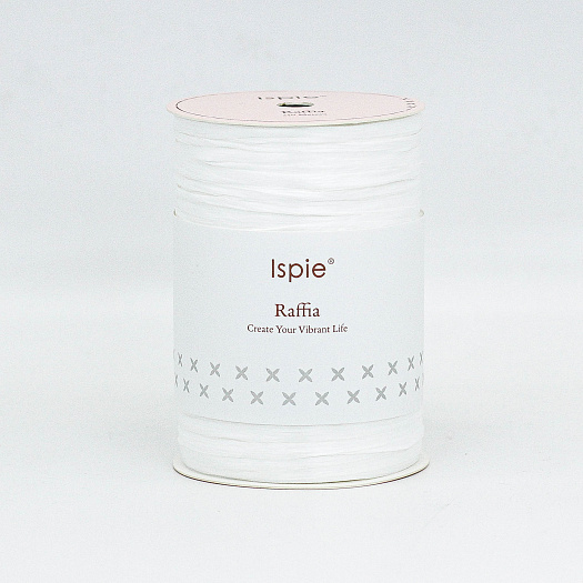Ispie, Raffia, 100% вискоза, 250м/120гр, White Off white (белый офф вайт)